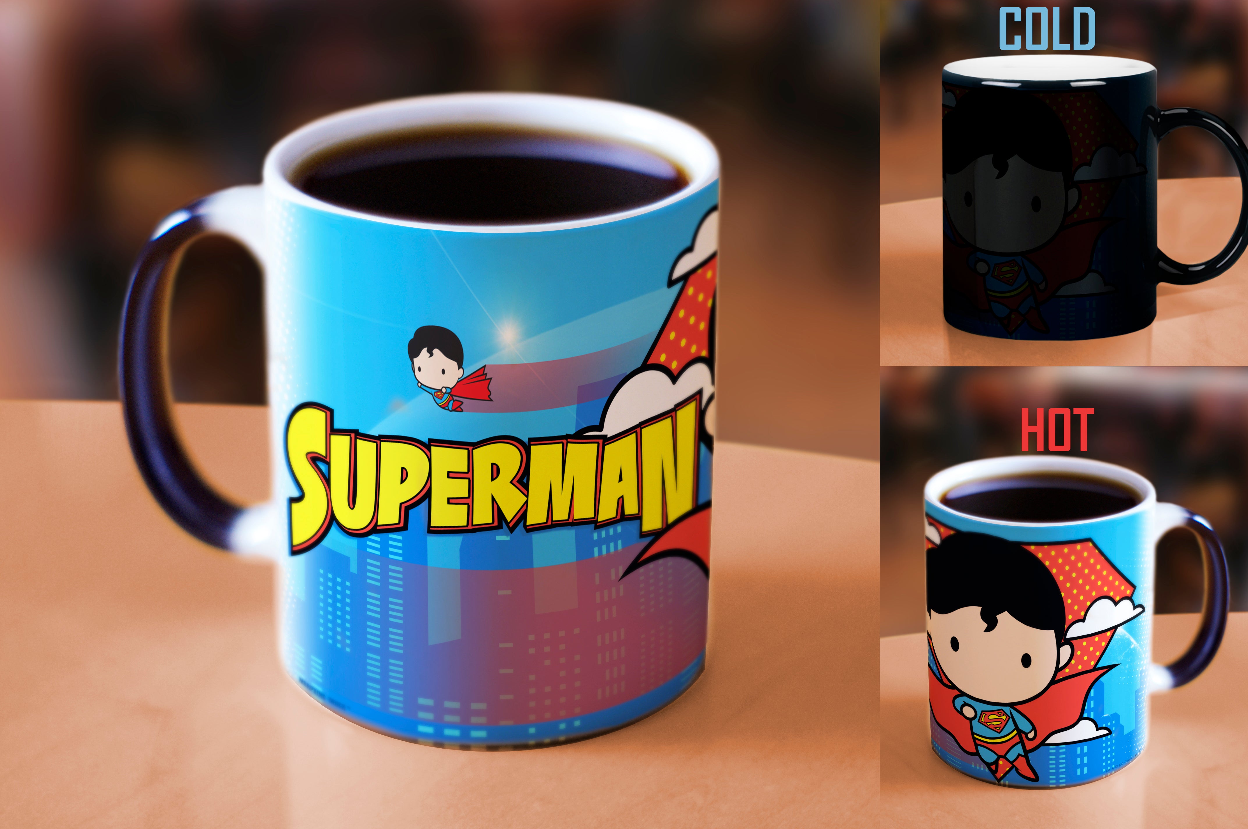 DC Comics (Justice League - Superman Cartoon) Morphing Mugs® Heat-Sensitive Mug MMUG646
